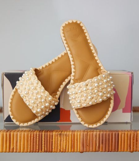 Pearl studded shoes 
