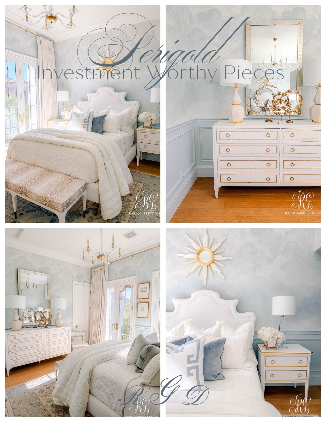 I recently refreshed our guest bedroom with timeless, investment worthy pieces from @Perigold. Their selection of quality, heirloom furniture, luxurious bedding and unique decor is unmatched. I am in love with this white dresser with gold accents and the antelope print upholstered bench! Layers of quality bedding make this space a true retreat.

#Perigold #PerigoldPartner #PerigoldDesign @AnnieSelke #PineConeHill @ModernHistoryFurniture #ModernHistoryFurniture 



#LTKHome