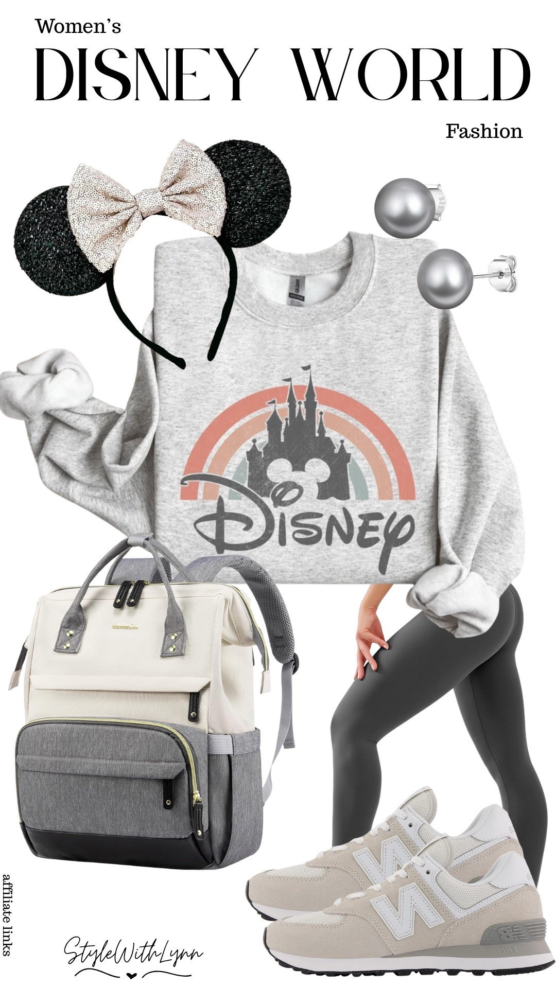 Disney day but make it comfy ✨🏰
Obsessed with this cozy castle crewneck paired with sleek leggings, classic sneakers, and the cutest Minnie ears. Perfect park outfit for long walks, coffee breaks, and ALL the photos 📸🤍
Linked everything for an easy Disney-ready look 👟🎀🎒

#DisneyStyle #DisneyWorldOutfit #ParkDayLook #ComfyCute #DisneyFashion #LTKStyle #MinnieEars #AthleisureLook


#LTKootd #LTKTravel
