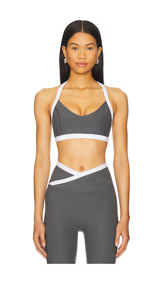 Beyond Yoga Spacedye Outlines Bra in Grey. - size XS | Revolve Clothing (Global)