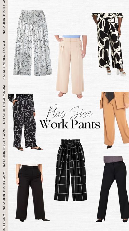 Plus size work pants for summer! 
How cute are these? 

Work pants 
Work styling 
Plus size styling 


#LTKworkwear #LTKstyletip #LTKFind
