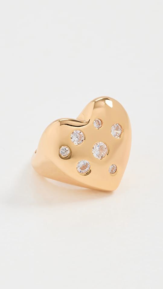 Crystal Heart Ring | Shopbop