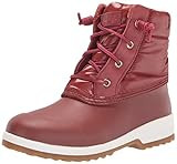 Sperry Women's Maritime Repel Snow Boot, Red Nylon, 12 | Amazon (US)