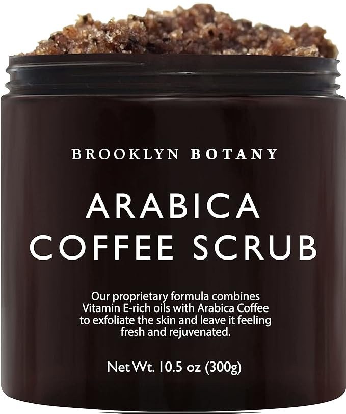 Brooklyn Botany Arabica Coffee Body Scrub - Moisturizing and Exfoliating Body, Face, Hand, Foot S... | Amazon (US)