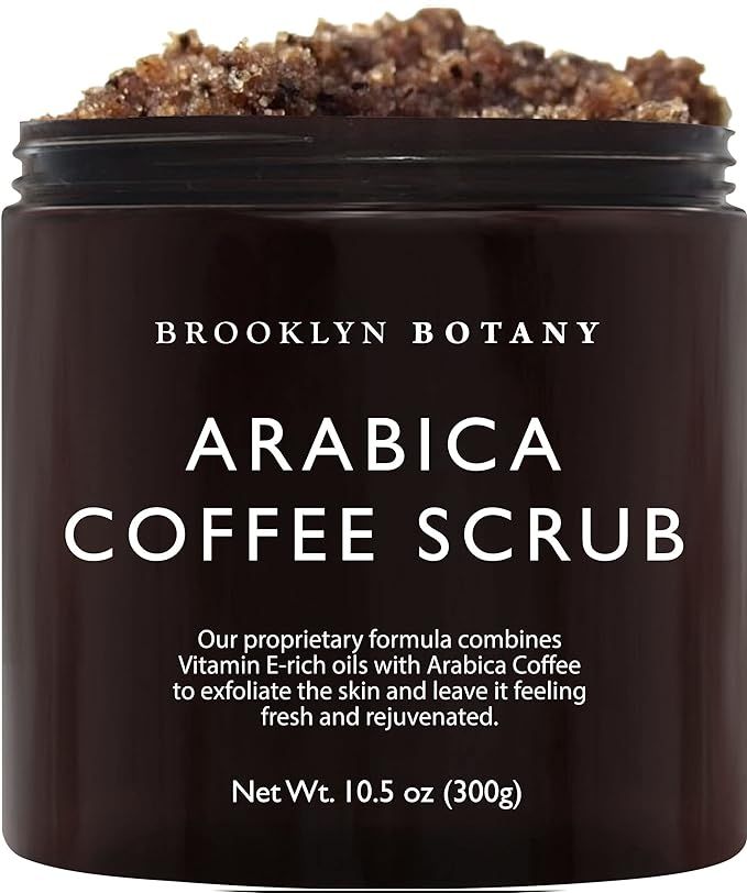 Brooklyn Botany Arabica Coffee Body Scrub - Moisturizing and Exfoliating Body, Face, Hand, Foot S... | Amazon (US)