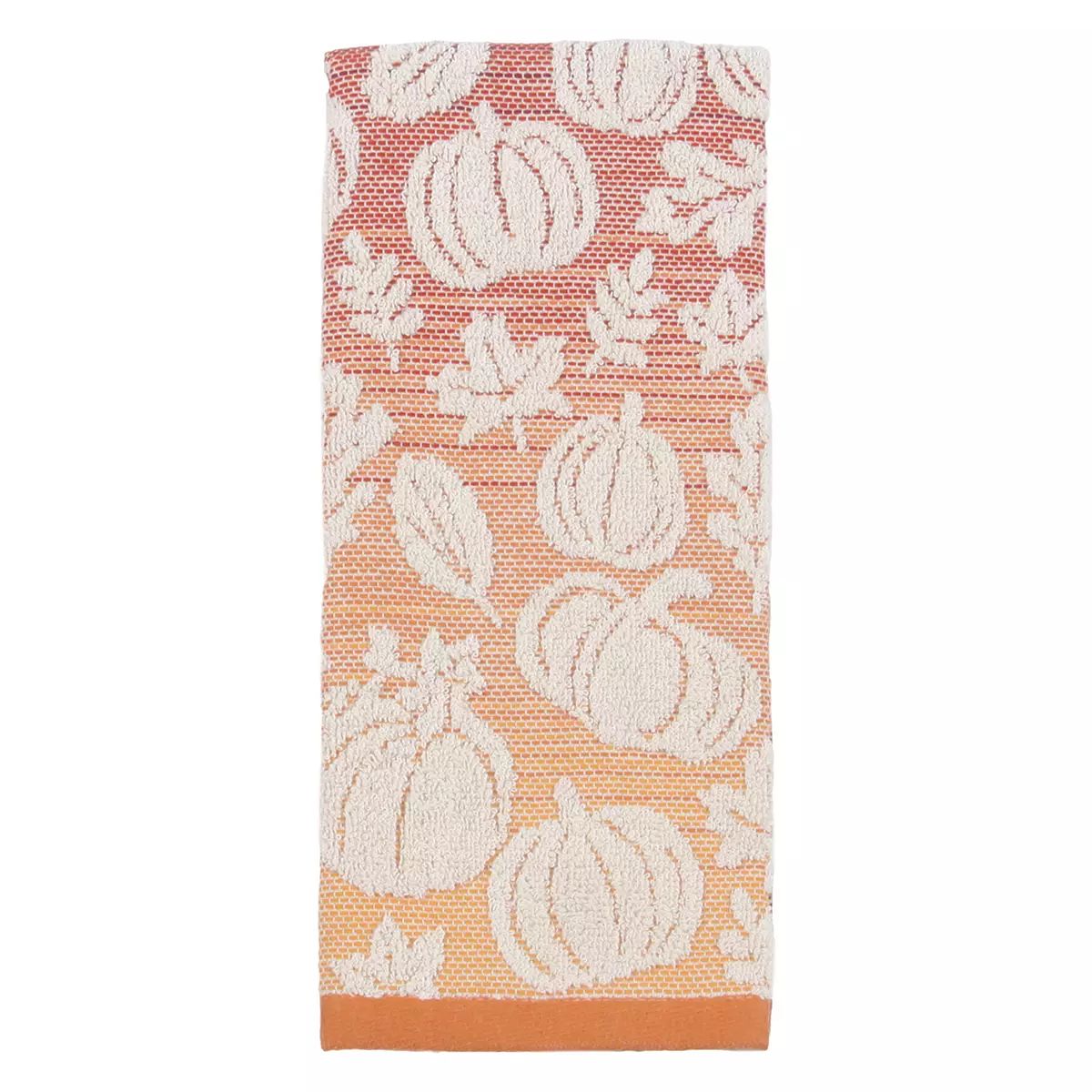 Celebrate Fall Together Ombre Pumpkin And Leaves Hand Towel | Kohl's