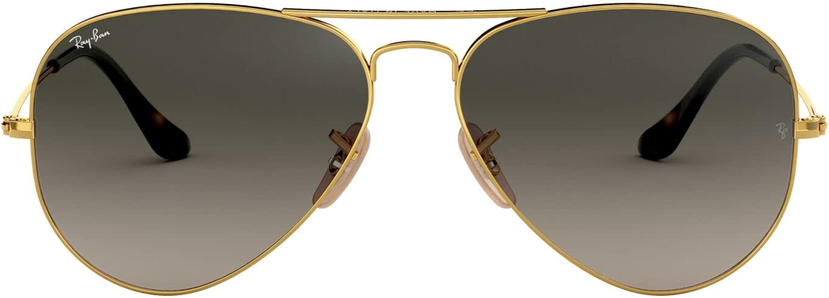 Ray-Ban Rb3025 Classic Aviator Sunglasses | Black Sunglasses Aviators Sunnies Shades Amazon Winter | Amazon (US)