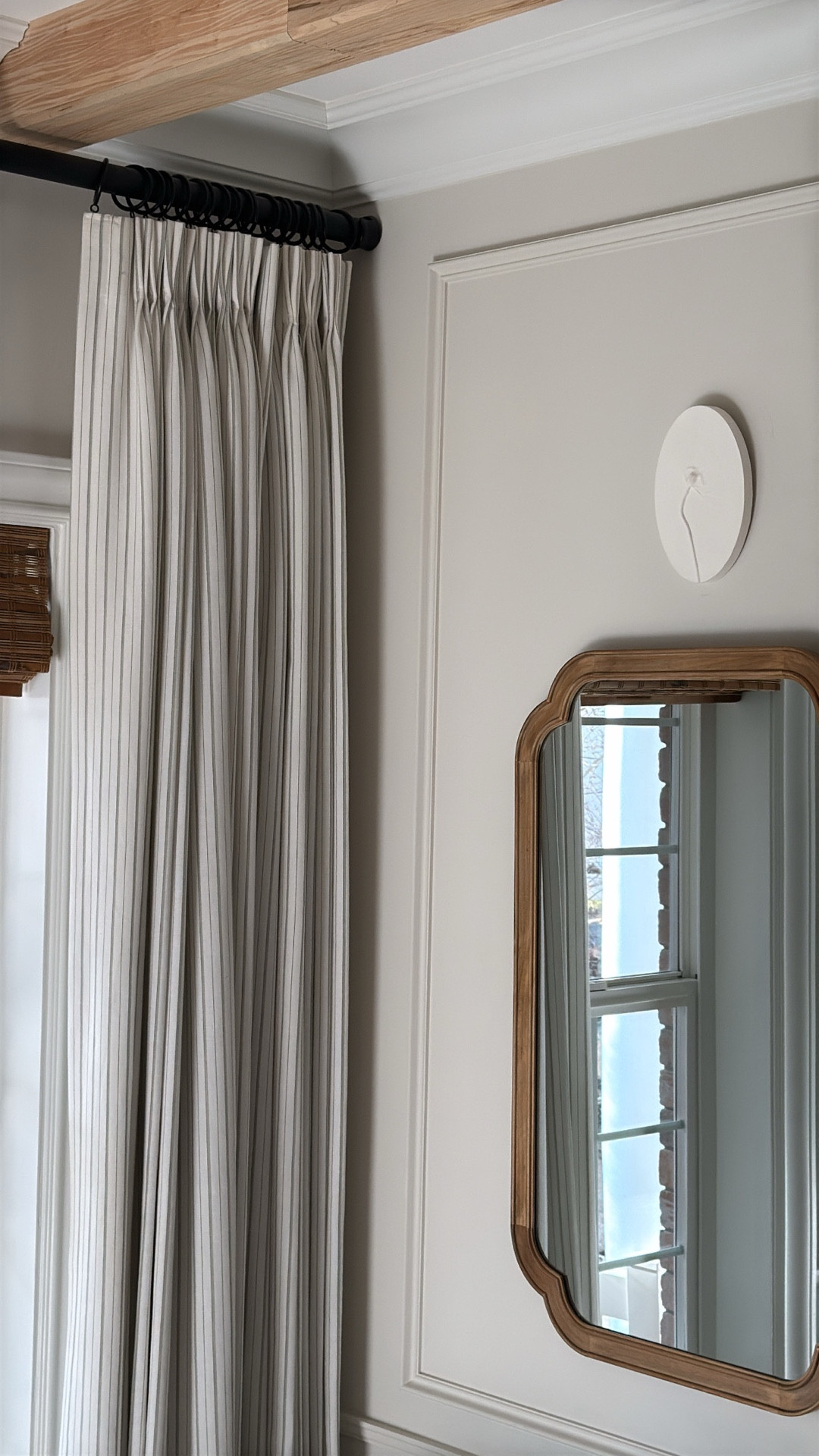 My go-to window treatments... pleated drapery layered with woven shades.

#LTKHome