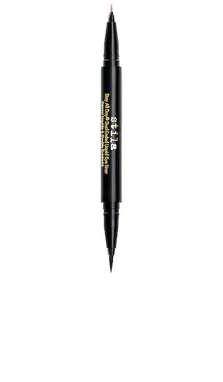 Stila Stay All Day Dual-Ended Liquid Eye Liner in Kitten Kosmo/Intense Black. | Revolve Clothing (Global)