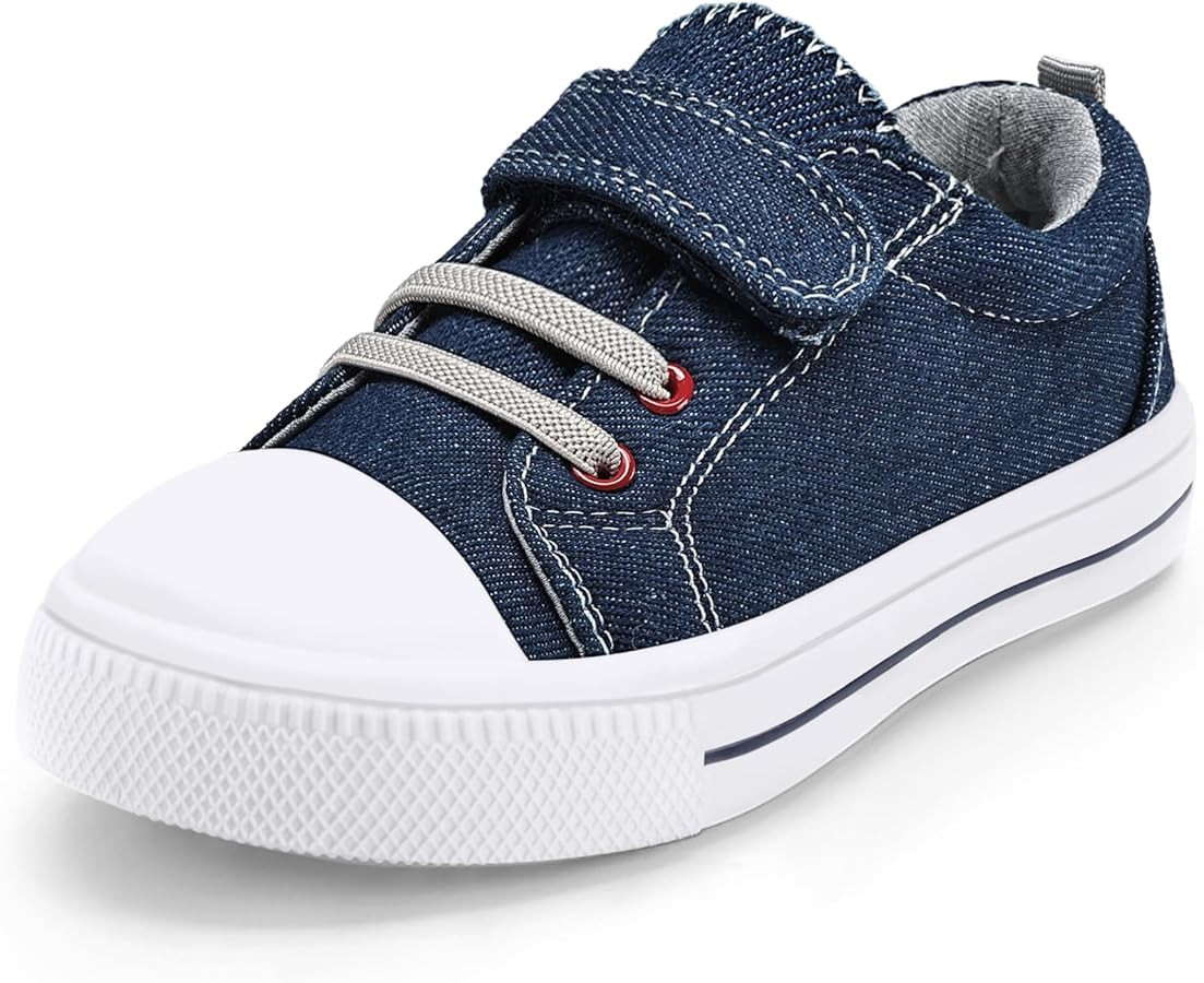 K KomForme Toddler Shoes Boys Girls Canvas Sneakers Size 4-13 | Amazon (US)