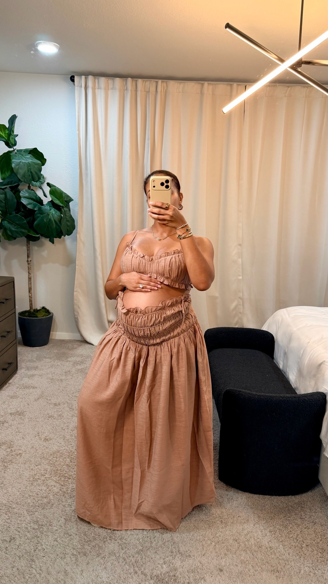 This stylish summer set is now available in green! It’s not maternity wear, I just went up a size to fit my bump🤰🏽🤗

#LTKBump #LTKSeasonal #LTKTravel