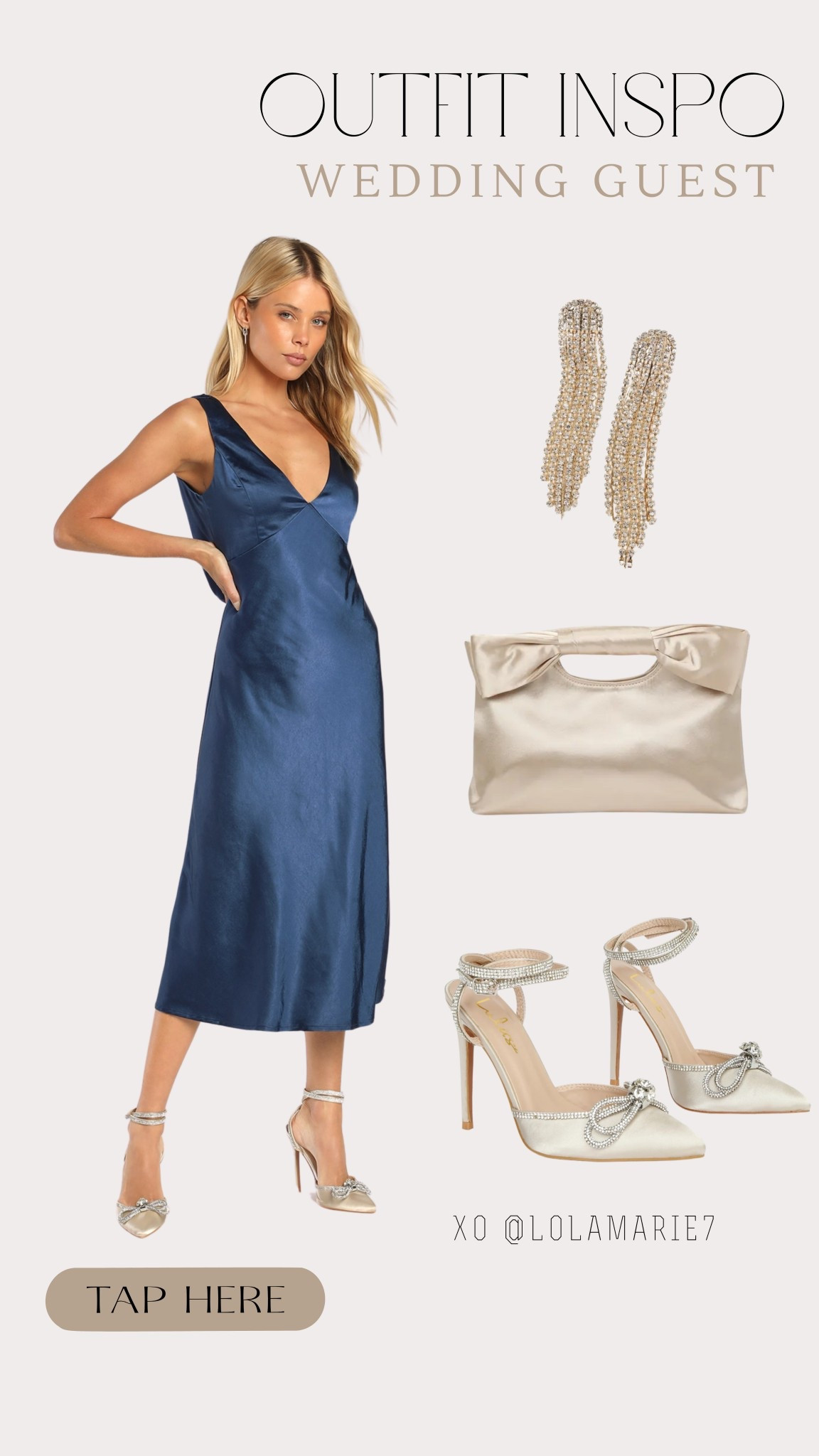 Wedding Guest Outfit ⛪️ 

#weddingguest #semiformal #weddingstyle 

#LTKShoeCrush #LTKFindsUnder100 #LTKWedding