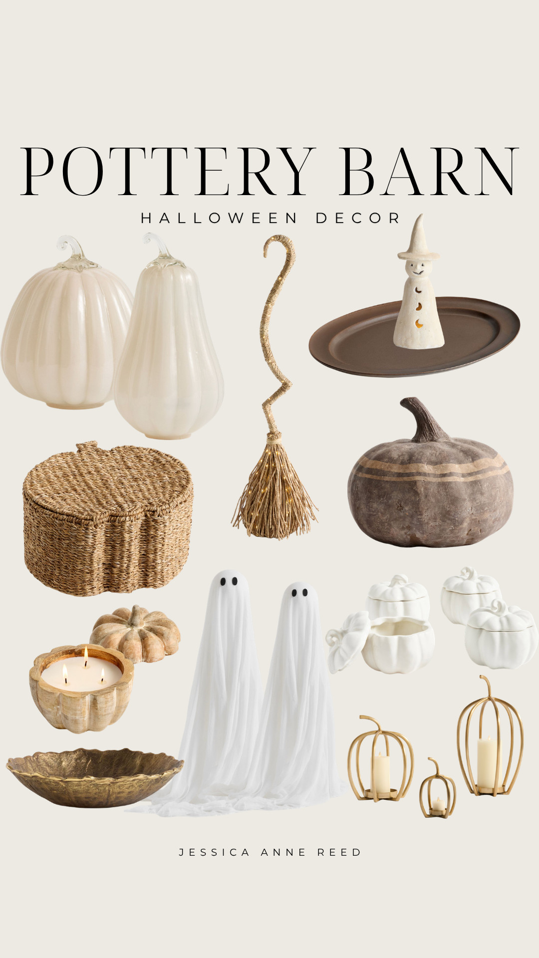 🎃 Pottery Barn Halloween decor. Sharing some of my favorite spooky-chic finds for creating an elevated Halloween home without going over the top. 👻✨ neutral pumpkins, spooky accents, cozy fall textures, black + white Halloween decor, and pieces you can bring out year after year. Perfect if you love a more elevated, neutral Halloween aesthetic! 🕯️🕸️

#PotteryBarn #PotteryBarnHalloween #HalloweenDecor #HalloweenHomeDecor #NeutralHalloweenDecor #HalloweenDecorIdeas #FallHomeDecor #SpookySeason #LTKHome
 

 #LTKSeasonal #LTKHome