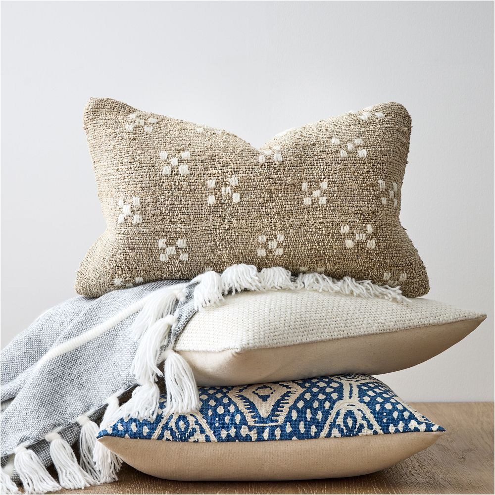 Pinwheel Linen Pillow Cover | West Elm (US)
