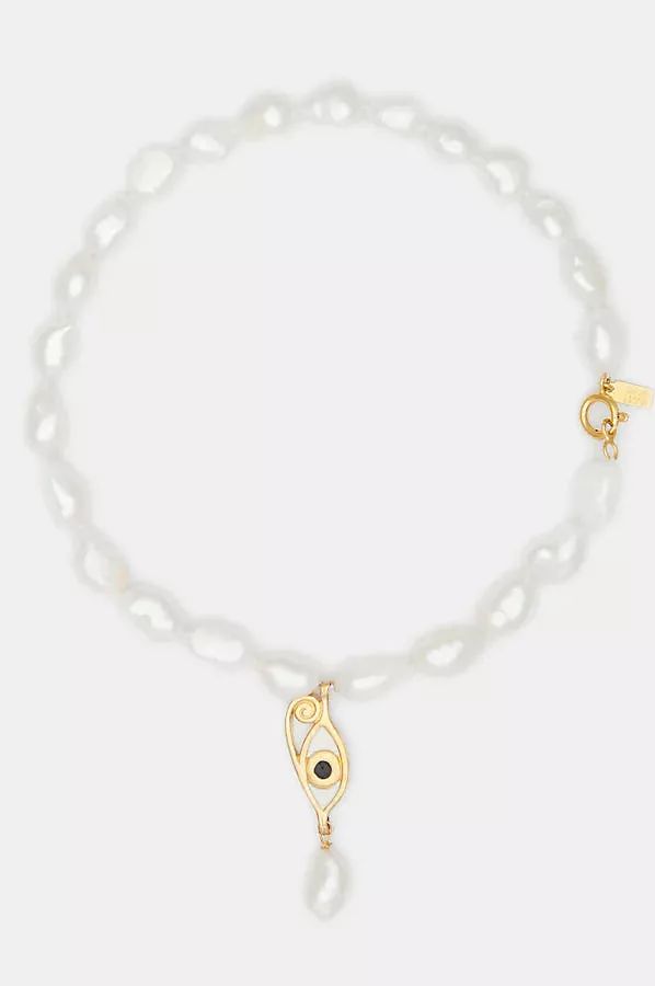 Deux Lions Jewelry Resin Inès Pearl Necklace | Anthropologie (US)