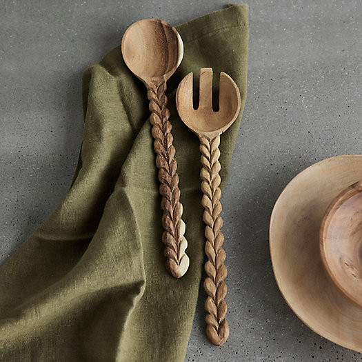 Braided Handle Utensil Serving Set | Terrain