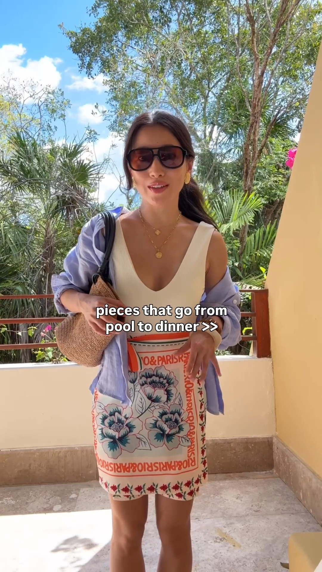 On rare sale: my linen shirt set and roomy magnetic straw clutch 

• Jcrew linen button down shirt 00 petite (go a size up if you want a more relaxed fit. petite sleeves run short) and I have the matching shorts in XXS to wear as a set

• Amazon tie wrap skirt xs, lots of prints

• gap linen shell tank XXs regular 

• Crocs sandals size 5, size down if between sizes. 

• Amazon adjustable hat, packable with adjustable velcro inside to help it fit better.

• Montce swimsuit xs, petite and short torso friendly, TTS soft comfy and great quality, classic cut with removable waist belt, higher cut leg and higher cut front.

• Sezane basket tote & Madewell sunglasses

• Madewell white button down shirt xxs

• Marc Fisher strappy sandals 5.5, TTS

• J.crew woven clutch

Swimsuit, bathing suit, one piece, pool or beach resort outfits, resort wear , vacation style , mom friendly looks 

 

#LTKPetite #LTKSwim #LTKTravel