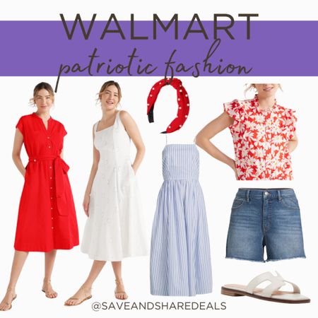 Looking for a cute outfit for July 4th!? Walmart has some affordable patriotic finds this year! Shop dresses, tops, accessories and more below! 

Walmart finds, Walmart fashion, Fourth of July outfit, patriotic fashion, red white and blue outfit, red white and blue fashion, July 4th fashion, affordable fashion 

#LTKSeasonal #LTKStyleTip #LTKFindsUnder50