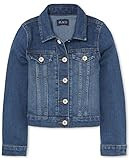 The Children's Place Girls Basic Denim Jacket | Amazon (US)