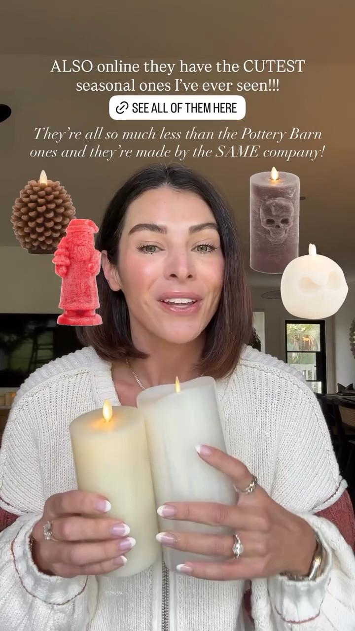 ALSO online they have the CUTEST seasonal ones I’ve ever seen!!! They’re all so much less than the Pottery Barn ones and they’re made by the SAME company! @luminaraworldwide @tjmaxx  @luminaraworldwide