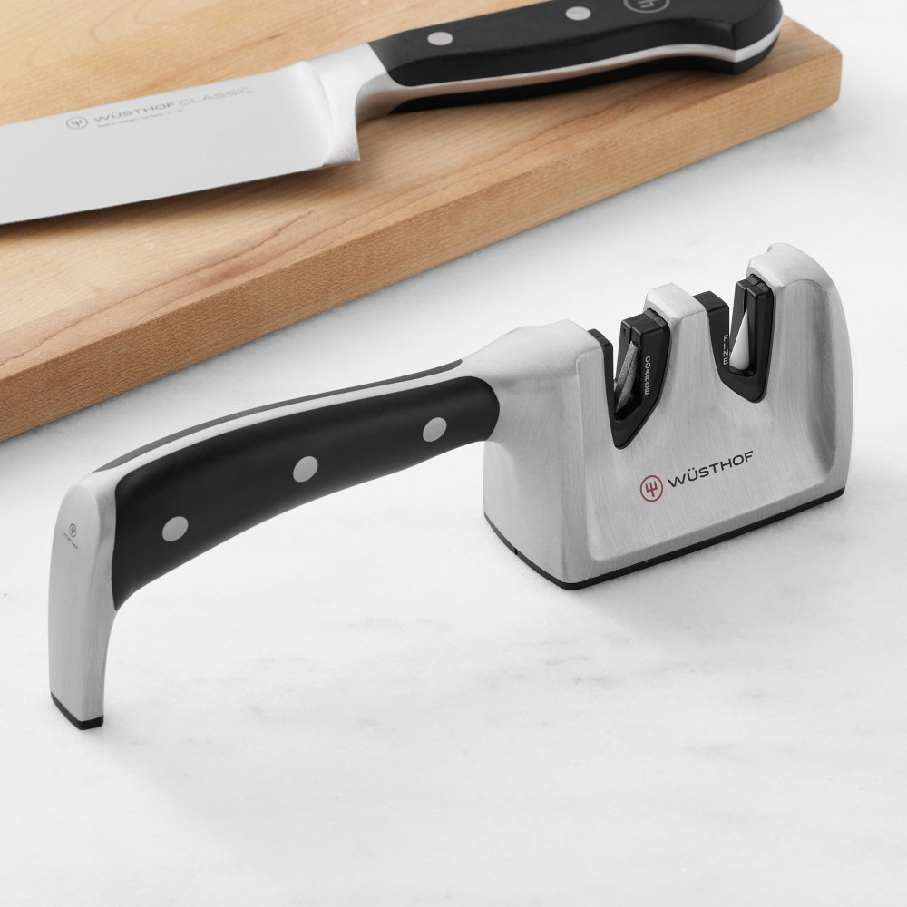 Wüsthof Classic Ikon Manual Knife Sharpener | Williams-Sonoma
