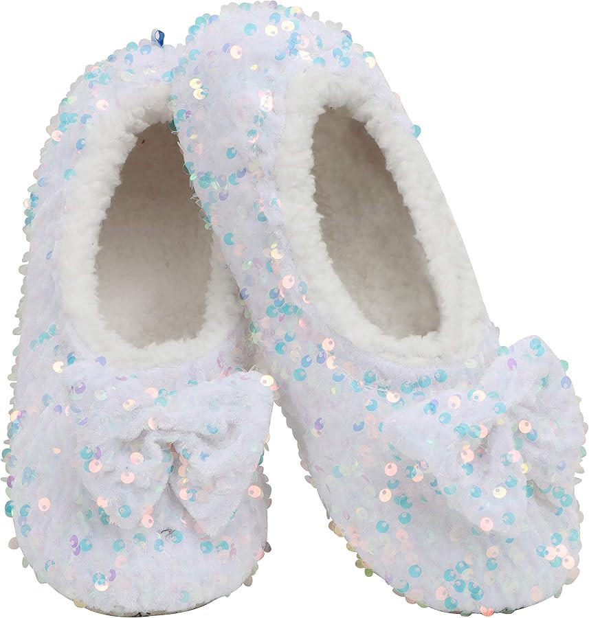 Snoozies Womens Glamour Bling Ballerina | Amazon (US)