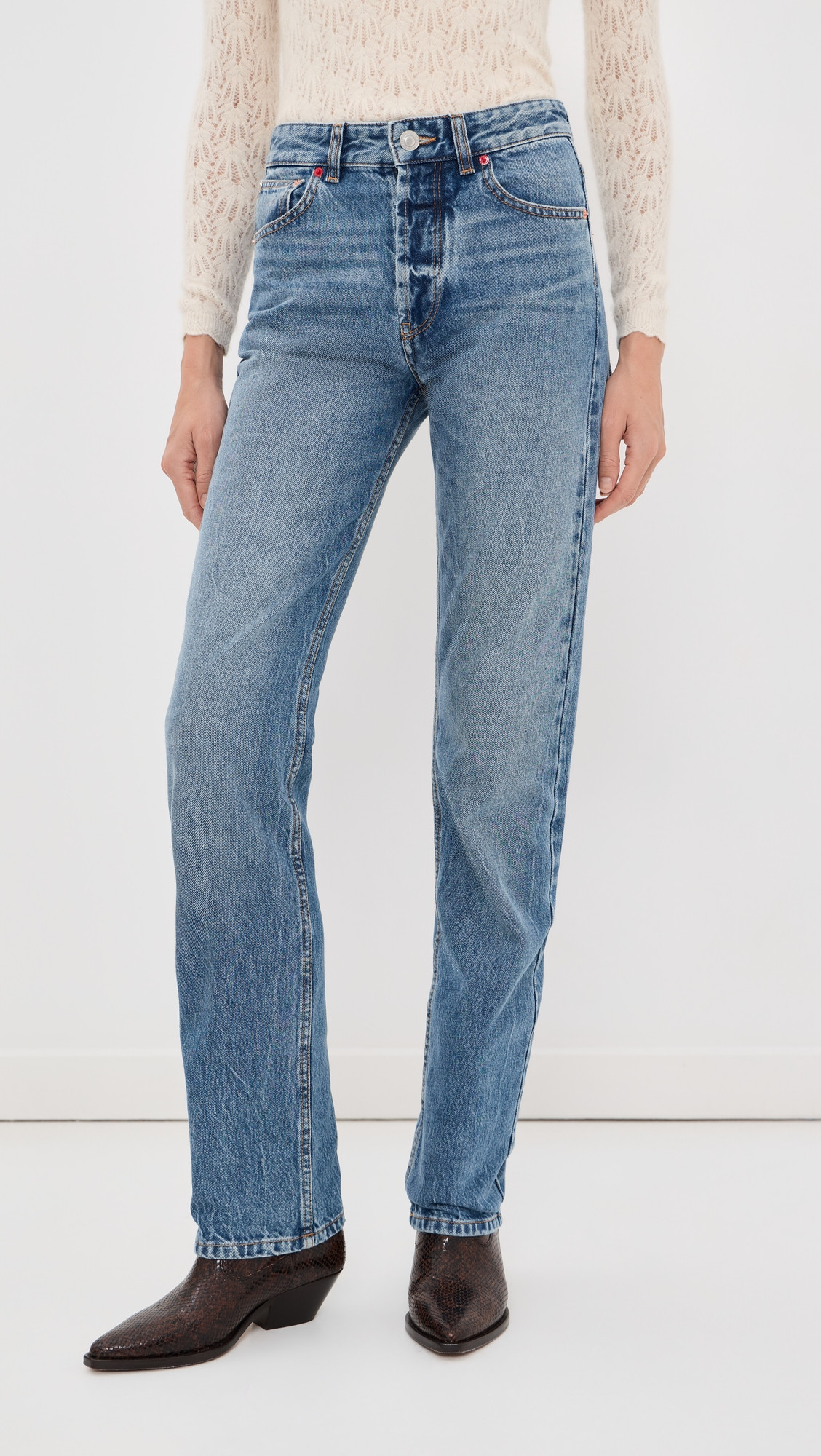 Isabel Marant Daya Jeans Blue 36 | Shopbop