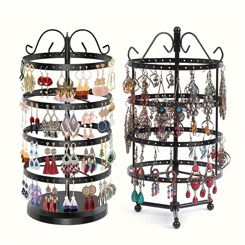 Metal Detachable Rotating Earrings Jewelry Rack Organizer - Temu | Temu Affiliate Program