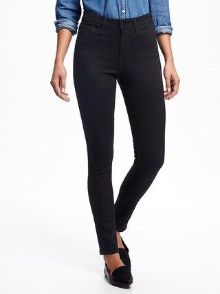 Old Navy Womens High-Rise Rockstar Skinny Jeans For Women Black Size 0 | Old Navy US