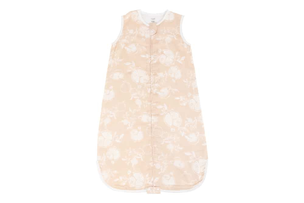 Bamboo Pima Sleeveless Sleep Bag 0.6 TOG - Pomegranate | Nest Designs