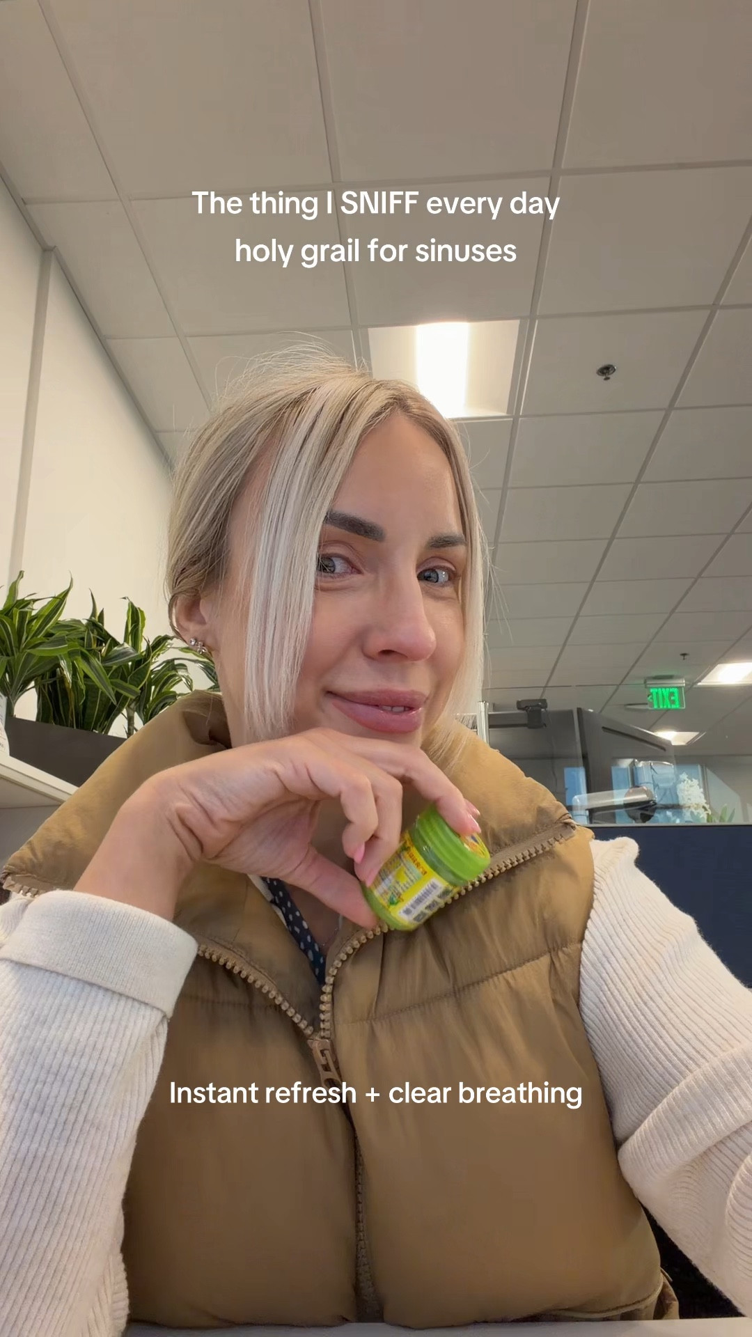 I discovered this Hong Thai Compound Thai Herb Inhalant and now I understand why people swear by Thai herbal inhalers.

It’s made with natural herbs and aromatherapy ingredients that help with:
• sinus congestion
• allergies
• feeling refreshed
• relaxation and breathing

I keep one in my bag and honestly use it almost every day.

#thaiinhaler #hongthai #sinusrelief #allergyrelief #wellnessfinds #tiktokshopfinds #naturalremedies #aromatherapy #sinuspressure #holisticwellness #healthhacks #selfcaretools


#LTKSpringSale #LTKBeauty #LTKdayinmylife