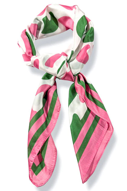 Cheetah One Pink Scarf | The Willow Tree