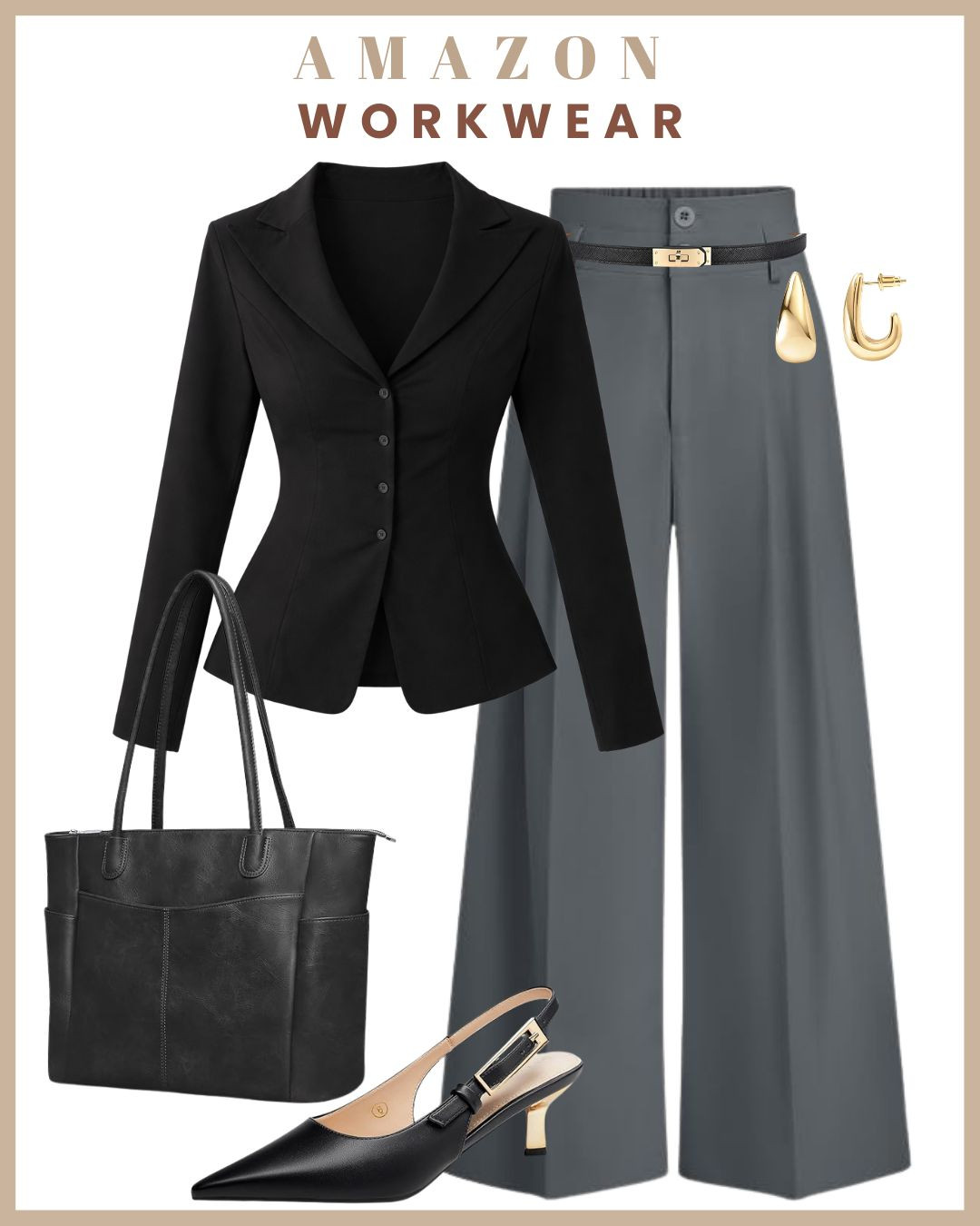 Two trendy tops to elevate your workwear ✨
Styled two Amazon work-appropriate tops that are perfect for office days — chic, modern, and easy to mix & match 

1️⃣ Structured blouse — adds polish and sophistication to tailored trousers or skirts 
2️⃣ Modern statement top — with asymmetric or unique detailing for subtle personality at the office 

Both are versatile, flattering, and ideal for building a capsule wardrobe that feels stylish without trying too hard 👏

To shop these stylish work tops, comment “link” and I’ll DM you, or check the Amazon Storefront link in bio 🛍️💌

(Amazon Fashion, Amazon Outfit Ideas, Amazon Fashion Finds, Amazon Wardrobe Staples, Trendy Amazon Pieces,  Capsule Wardrobe Amazon, Minimalist Style Amazon, Elevated Basics from Amazon, Amazon Style Picks, Neutral Outfit Ideas,  Workwear from Amazon, Amazon Dresses, Amazon Tops, Amazon Bottoms, Amazon Fashion Must Haves, Amazon Outfit Edit, Fashion on a Budget, Amazon Fashion Inspiration, Amazon Outfit Inspiration)Two trendy tops to elevate your workwear ✨
Styled two Amazon work-appropriate tops that are perfect for office days — chic, modern, and easy to mix & match 

1️⃣ Structured blouse — adds polish and sophistication to tailored trousers or skirts 
2️⃣ Modern statement top — with asymmetric or unique detailing for subtle personality at the office 

Both are versatile, flattering, and ideal for building a capsule wardrobe that feels stylish without trying too hard 👏

To shop these stylish work tops, comment “link” and I’ll DM you, or check the Amazon Storefront link in bio 🛍️💌

(Amazon Fashion, Amazon Outfit Ideas, Amazon Fashion Finds, Amazon Wardrobe Staples, Trendy Amazon Pieces,  Capsule Wardrobe Amazon, Minimalist Style Amazon, Elevated Basics from Amazon, Amazon Style Picks, Neutral Outfit Ideas,  Workwear from Amazon, Amazon Dresses, Amazon Tops, Amazon Bottoms, Amazon Fashion Must Haves, Amazon Outfit Edit, Fashion on a Budget, Amazon Fashion Inspiration, Amazon Outfit Inspiration)Two trendy tops to elevate your workwear ✨
Styled two Amazon work-appropriate tops that are perf 

 #LTKSpringSale #LTKgrwm #LTKootd