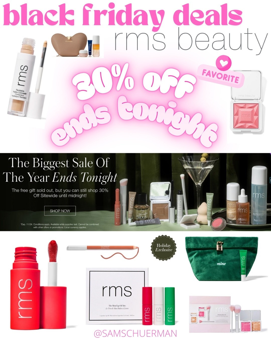 #ad Black Friday deals!! @rmsbeauty is offering 30% off Sitewide! Ends tonight! Run 🏃‍♀️

#LTKSaleAlert #LTKGiftGuide #LTKCyberWeek