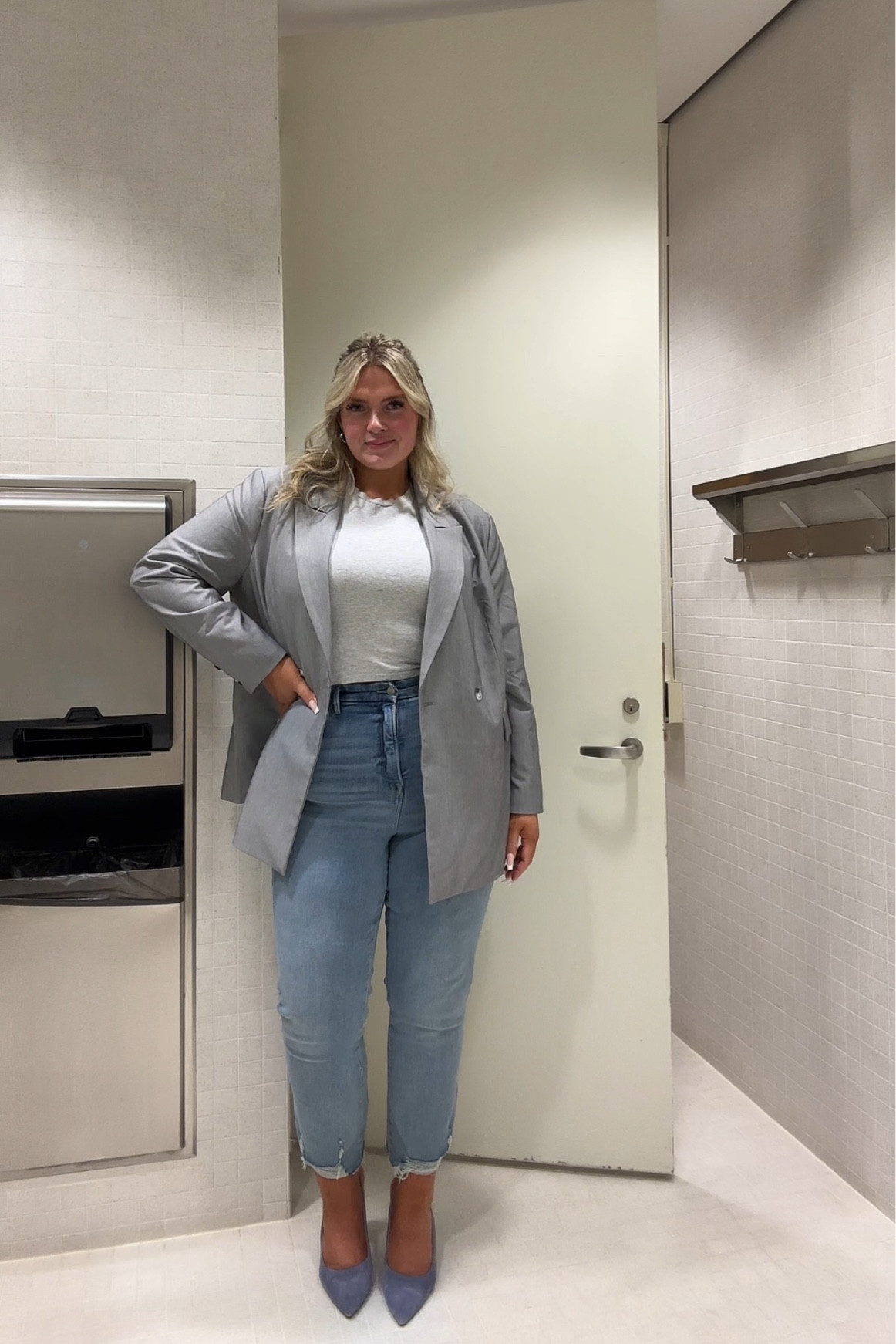plus size blazer, plus size jeans 

#LTKstyletip #LTKworkwear #LTKplussize