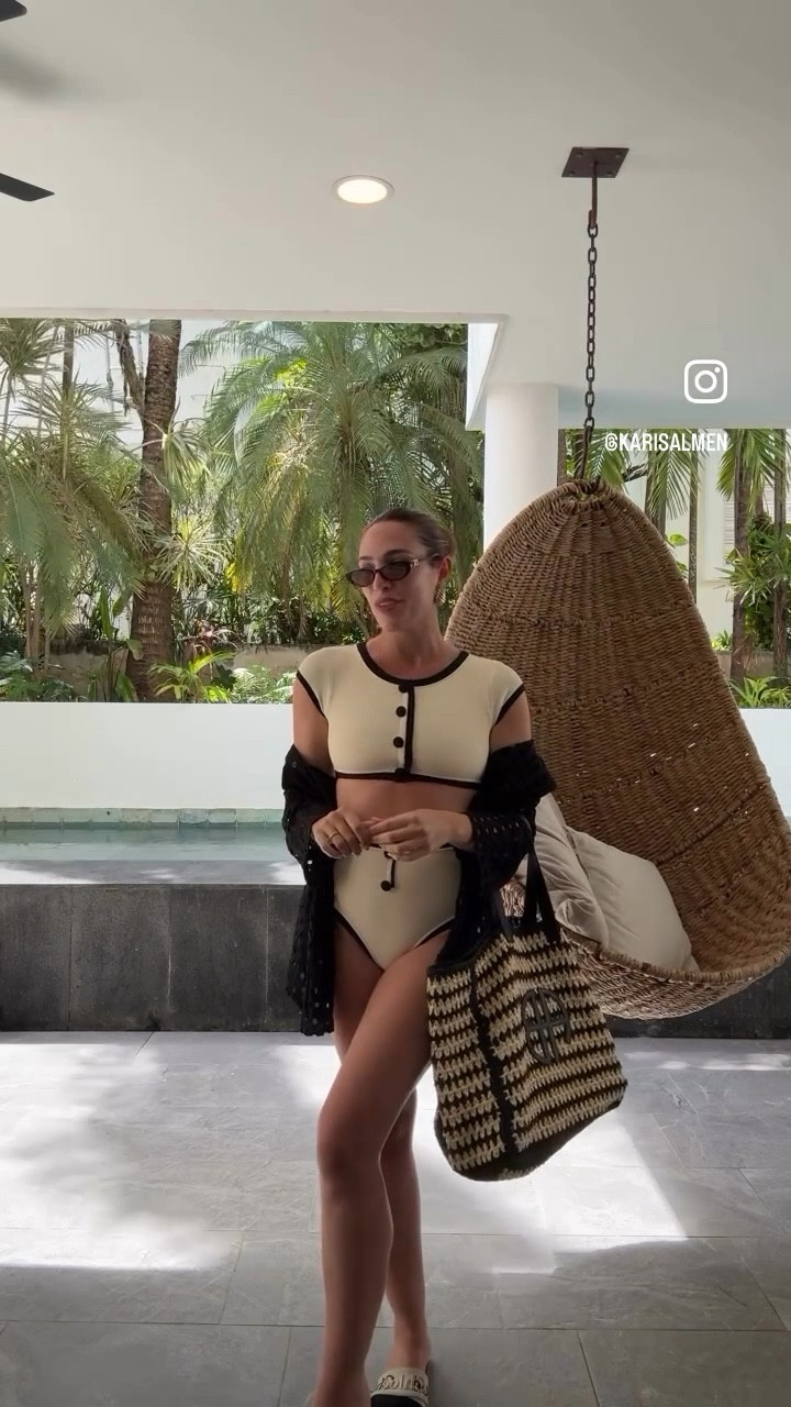 Swimsuit look for a day at the beach🫶🏼

#LTKSeasonal #LTKItBag #LTKStyleTip