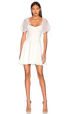 Amanda Uprichard Lovely Dress in Ivory from Revolve.com | Revolve Clothing (Global)