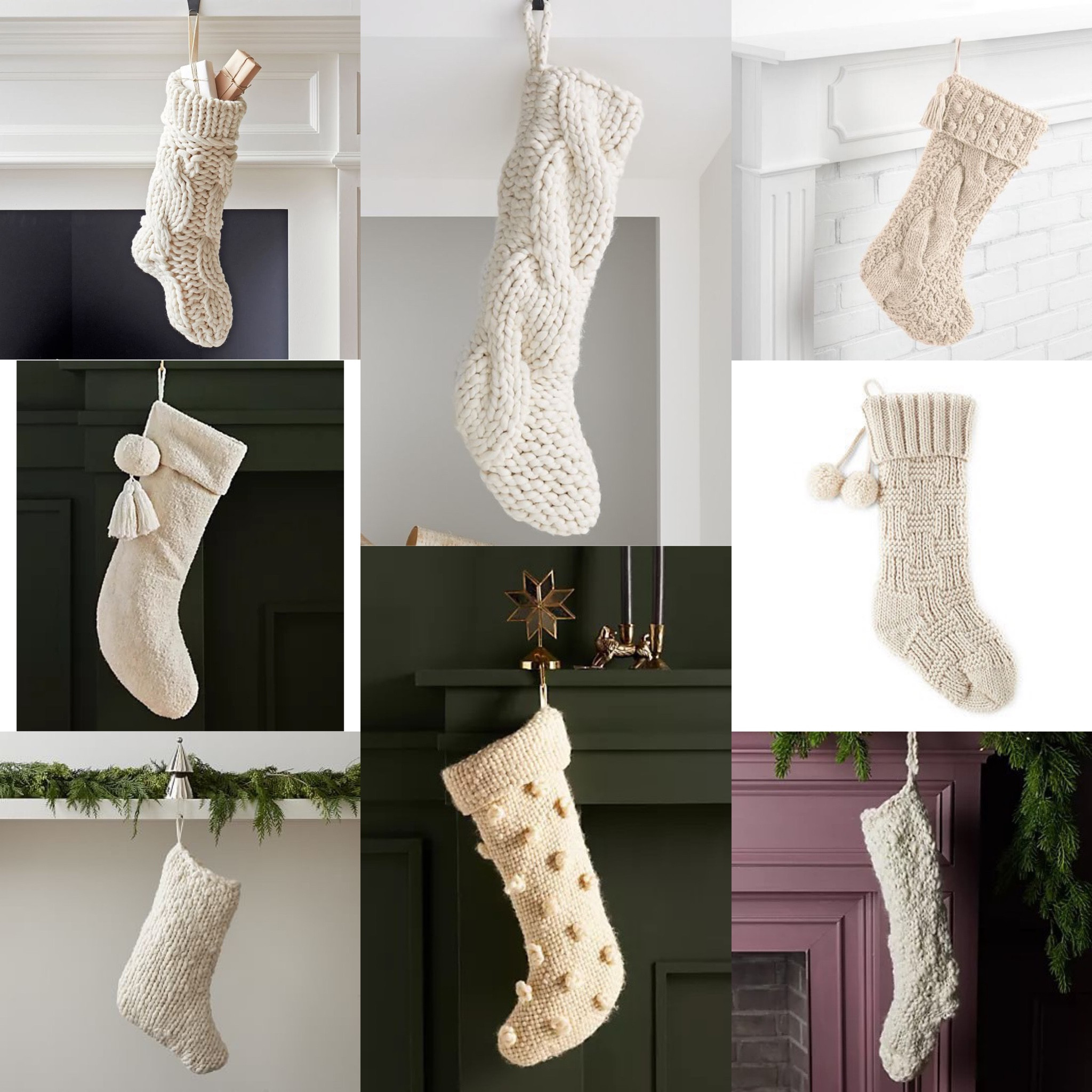 White knit stockings 

#LTKhome