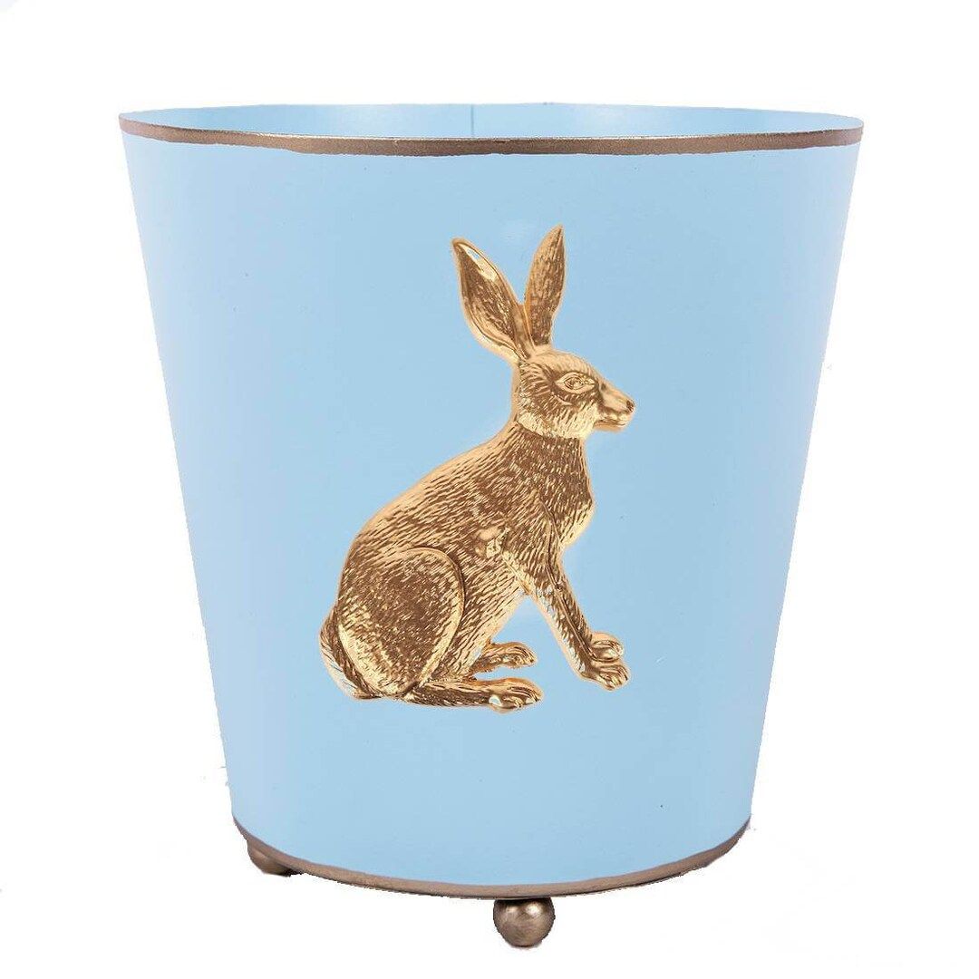 Regency Collection Light Blue Rabbit Round Cachepot - Etsy | Etsy (US)