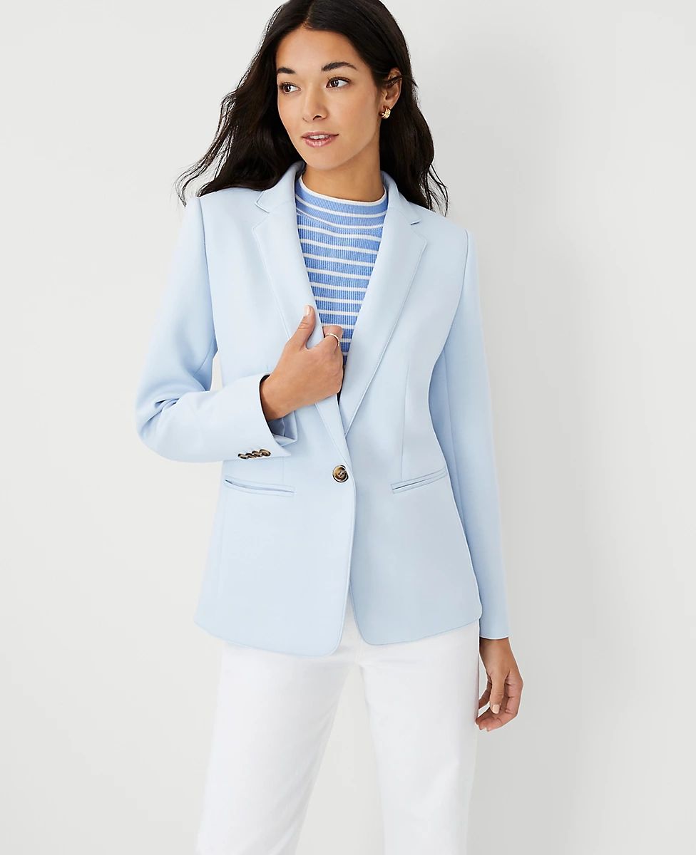 The Hutton Blazer in Double Knit | Ann Taylor (US)