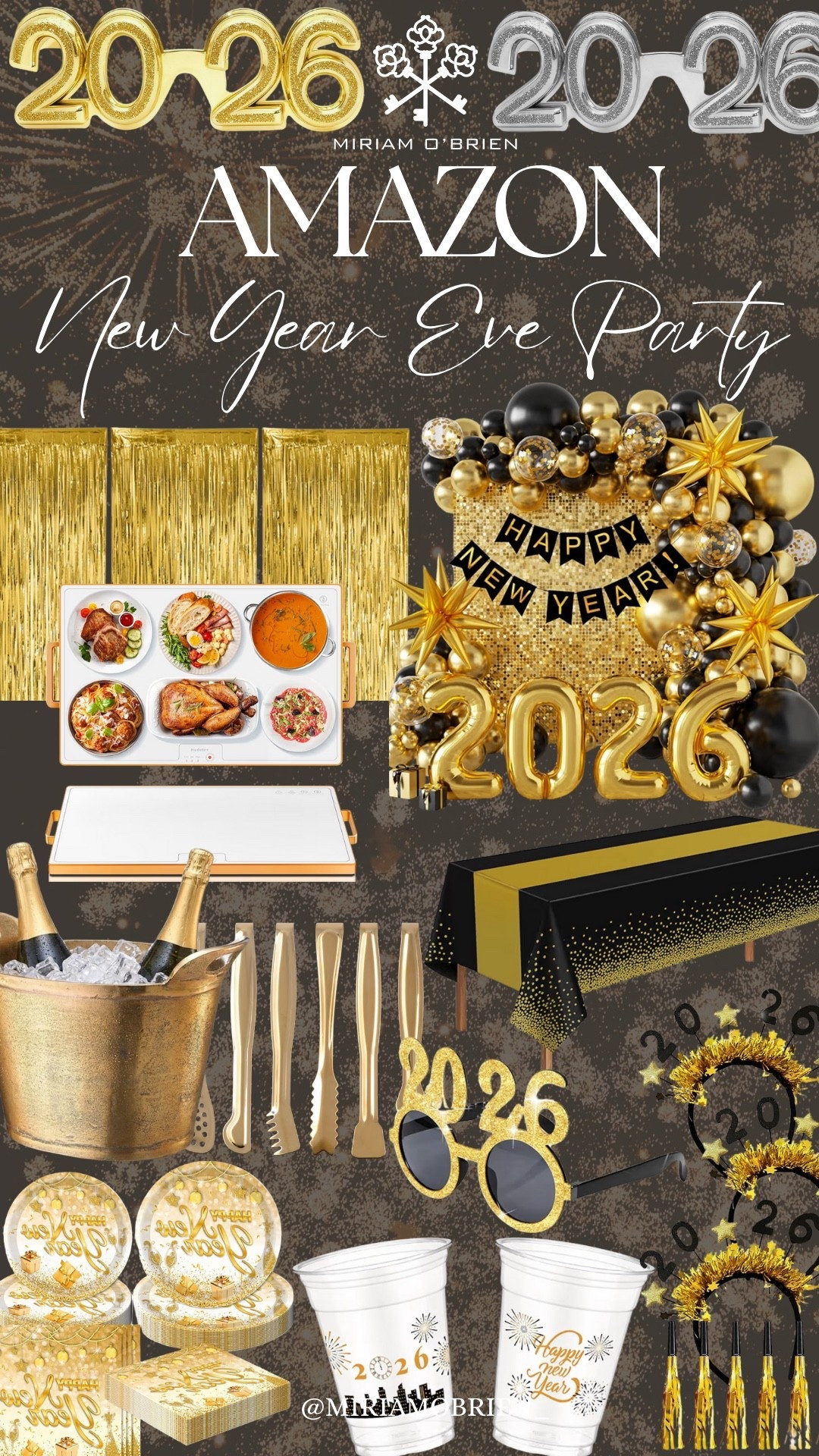 Check out these fun party essentials for the New Year's Eve!

Follow me at @miriamobrien_ on IG and TikTok! 

#AmazonNYEparty #AmazonFinds #AmazonHosting #AmazonHome

#LTKHome #LTKOver40 #LTKSeasonal
