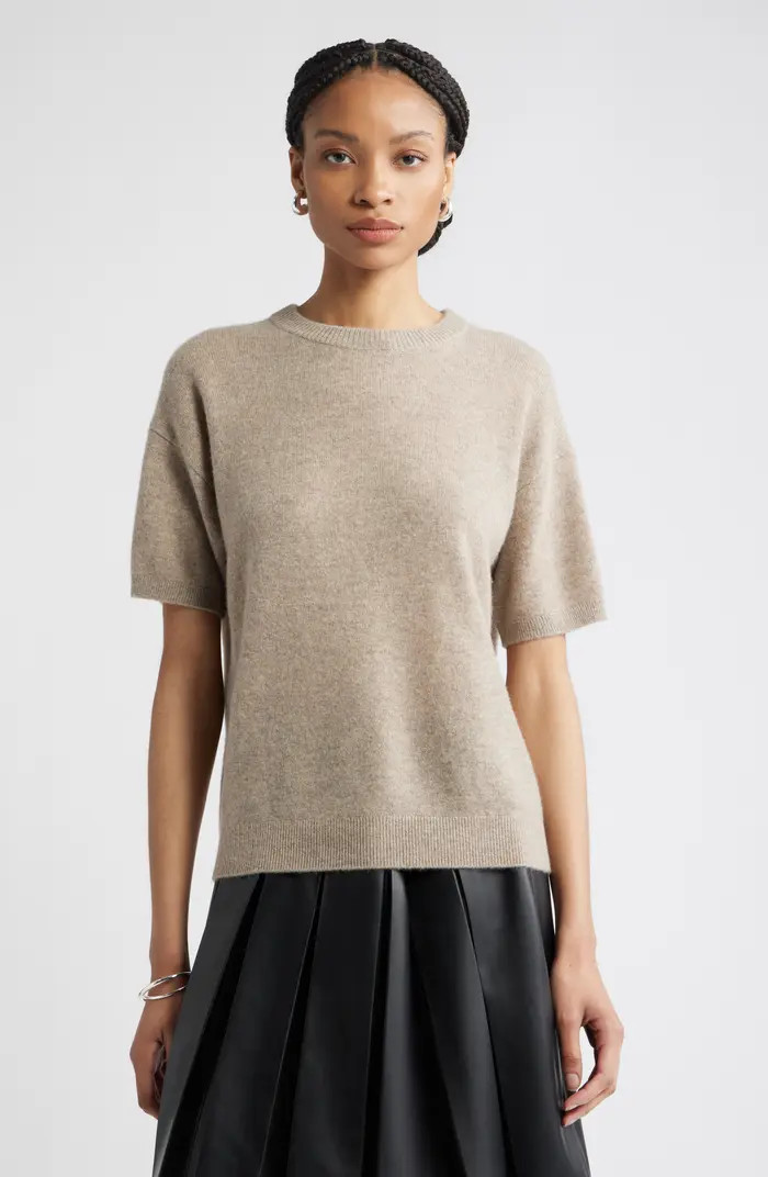 Short Sleeve Cashmere Sweater | Nordstrom