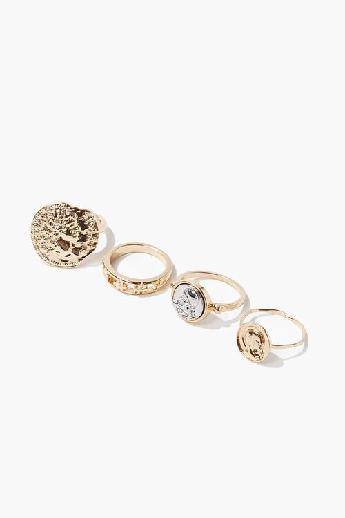 Hammered Coin Ring Set | Forever 21 (US)