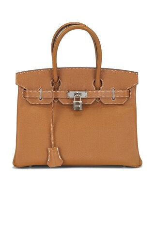 Hermes Epsom Birkin 30 Handbag in Brown | FWRD 
