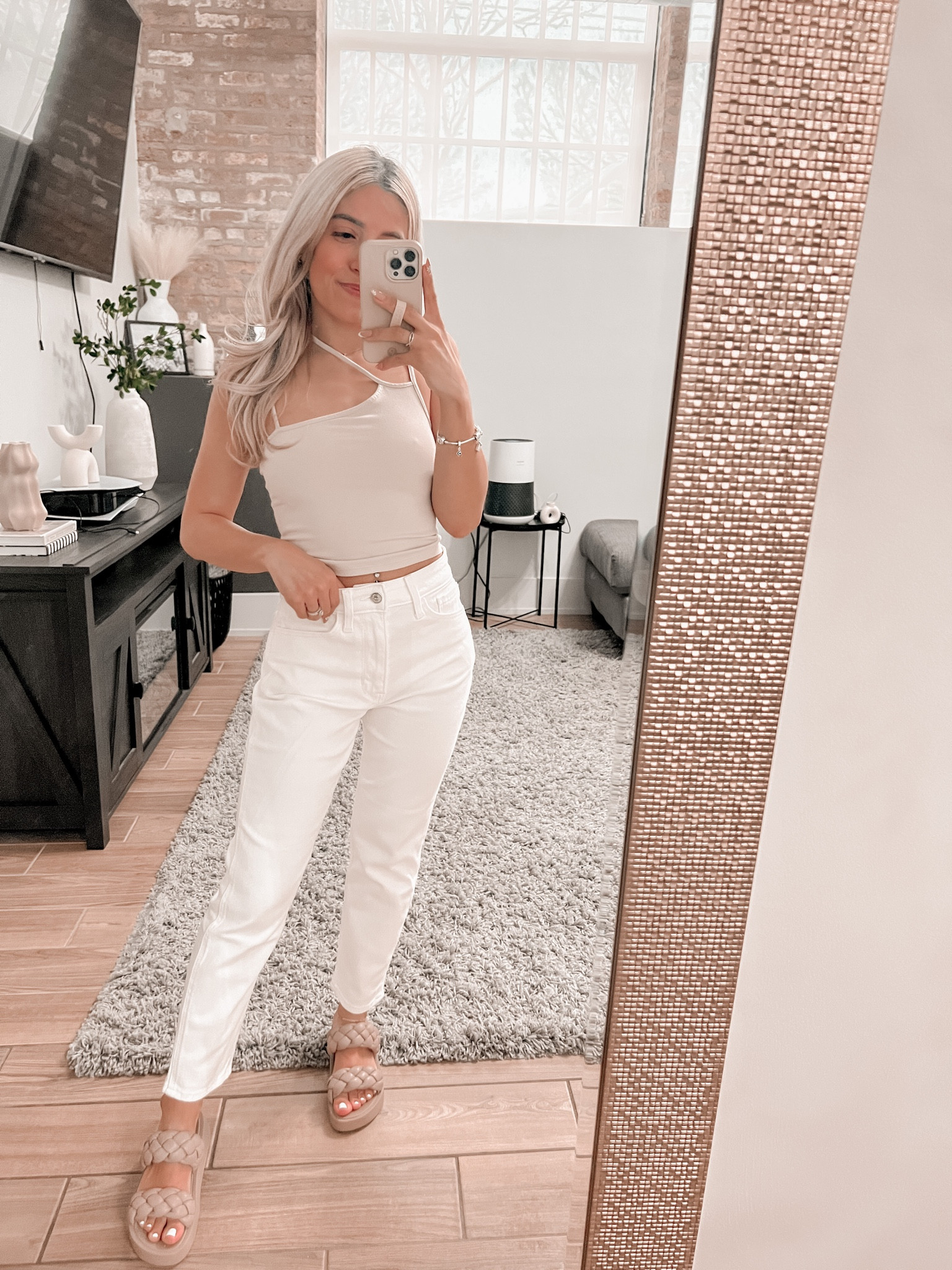 White Jeans for Wedding