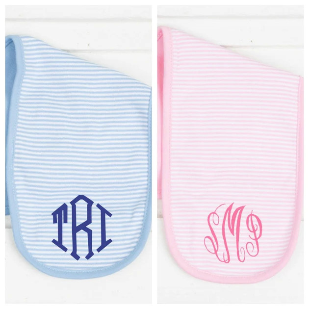 Stripe Burp Cloth | Classic Whimsy