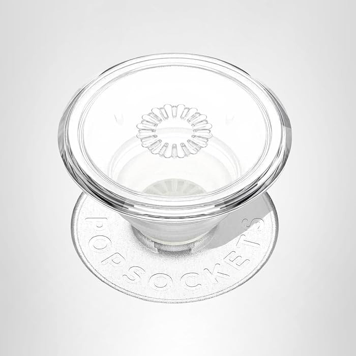 PopSockets Adhesive Phone Grip, Holder, Phone Stand - Clear | Amazon (US)