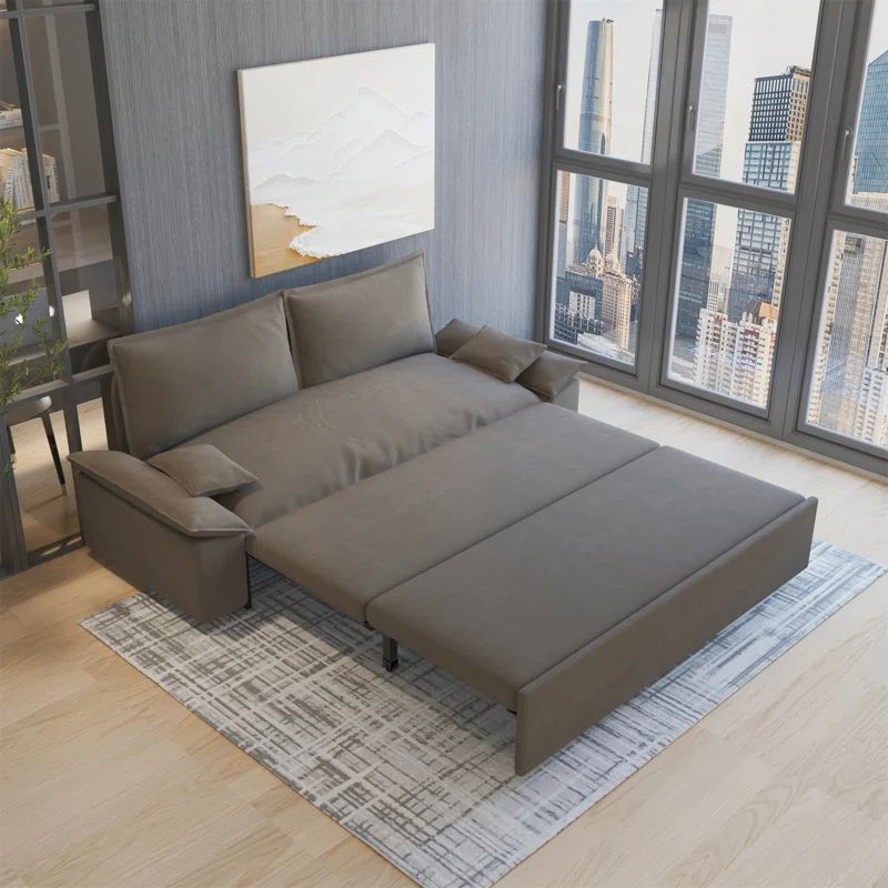 Quamell 70.1" Upholstered Sleeper Sofa | Wayfair North America