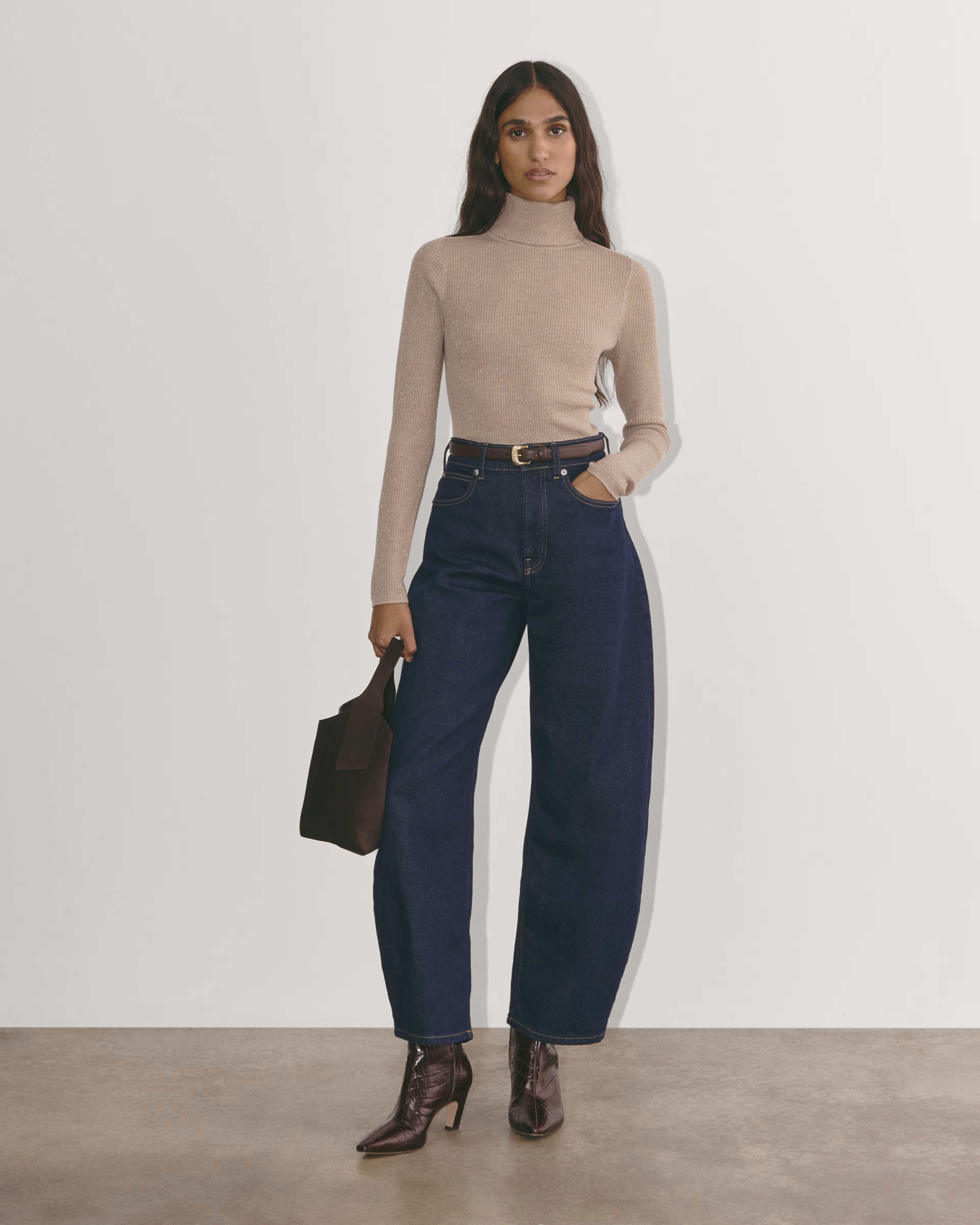 The Turtleneck in Lurex Merino | Everlane