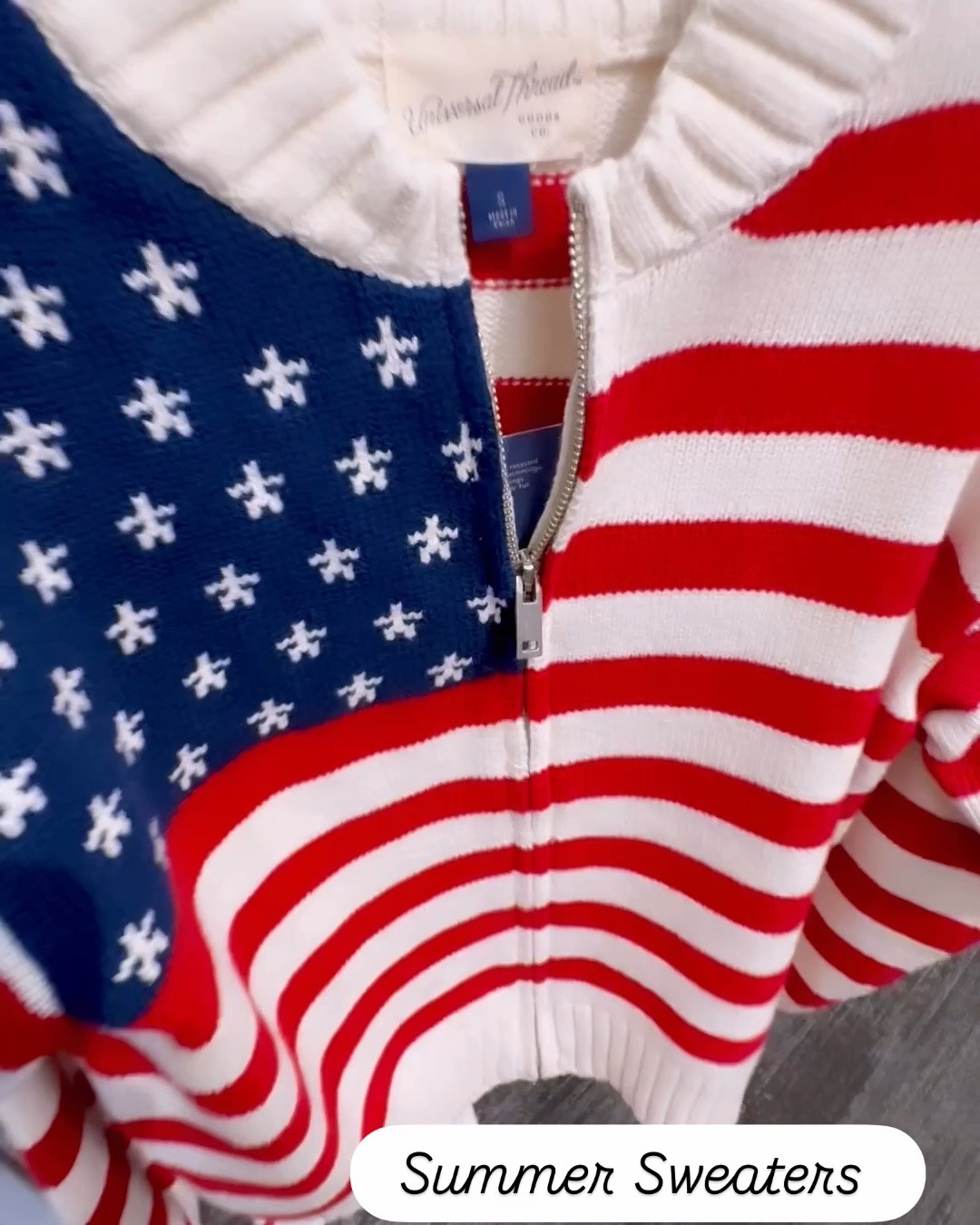 Summer sweaters for cool nights, July celebrations, and chilly a.c.! 
Loving the preppy and patriotic cardigans available right now. Shop Quick! My striped crab sweater is almost gone!

#LTKxAbercrombie #LTKWorkwear #LTKSeasonal